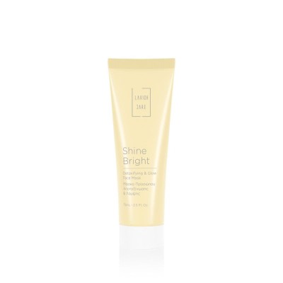 LAVISH CARE Shine Bright Detoxifying & Glow Face Mask Αντιοξειδωτική Μάσκα Προσώπου 75ml