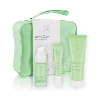 LAVISH CARE Acne Clear Skin Care Essentials Necessaire Triplet Σετ Τριών Μοναδικών Προϊόντων Περιποίησης Προσώπου 1τμχ LAVISH CARE Acne Clear Skin Care Essentials Necessaire Triplet Σετ Τριών Μοναδικών Προϊόντων Περιποίησης Προσώπου 1τμχ