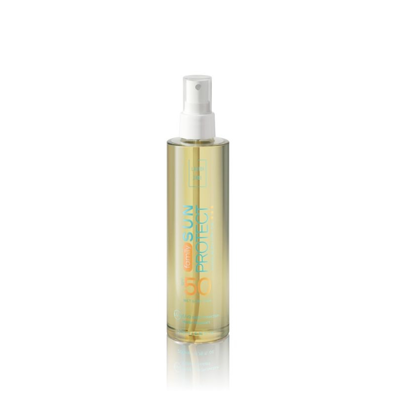 LAVISH CARE Family Sun Protect Sunscreen Dry Oil Αντηλιακό Ξηρό Λάδι σε Σπρέι για Ενήλικες και Παιδία με Λεπτόρρευστη Υφή SPF50 200ml