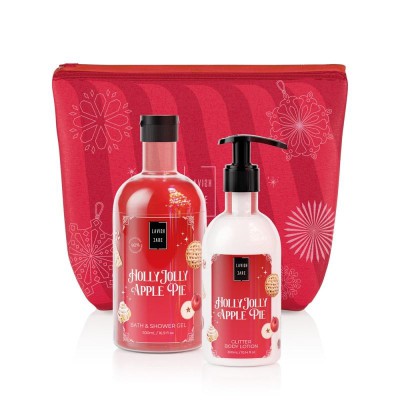 LAVISH CARE Holly Jolly Apple Pie Christmas Set Αφρόλουτρο 500ml & Κρέμα Σώματος 300ml LAVISH CARE Holly Jolly Apple Pie Christmas Set Αφρόλουτρο 500ml & Κρέμα Σώματος 300ml
