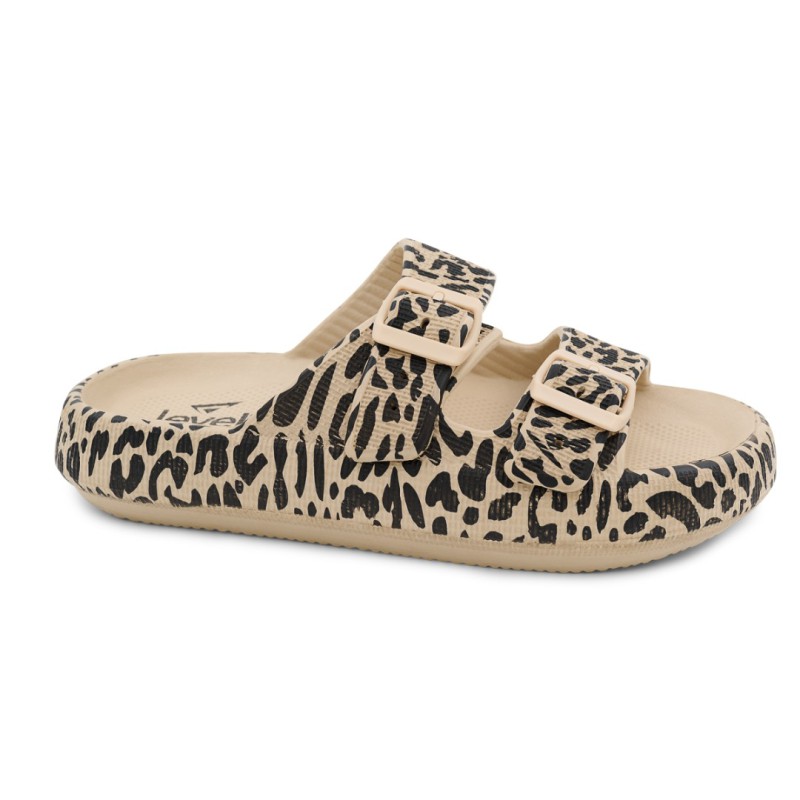 LEVEL ANATOMIC Γυναικεία Σαγιονάρα C1 Λεοπάρ Κωδικός 170 Νο37