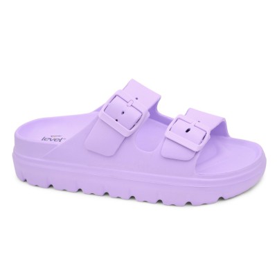 LEVEL ANATOMIC Γυναικεία Σαγιονάρα Μώβ Κωδικός 175 Νο36