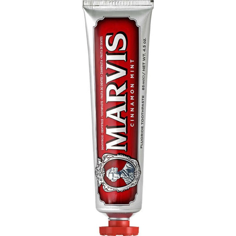 MARVIS Cinamon Mint Toothpaste Οδοντόκρεμα με Ευχάριστη Γεύση Κανέλας 85ml