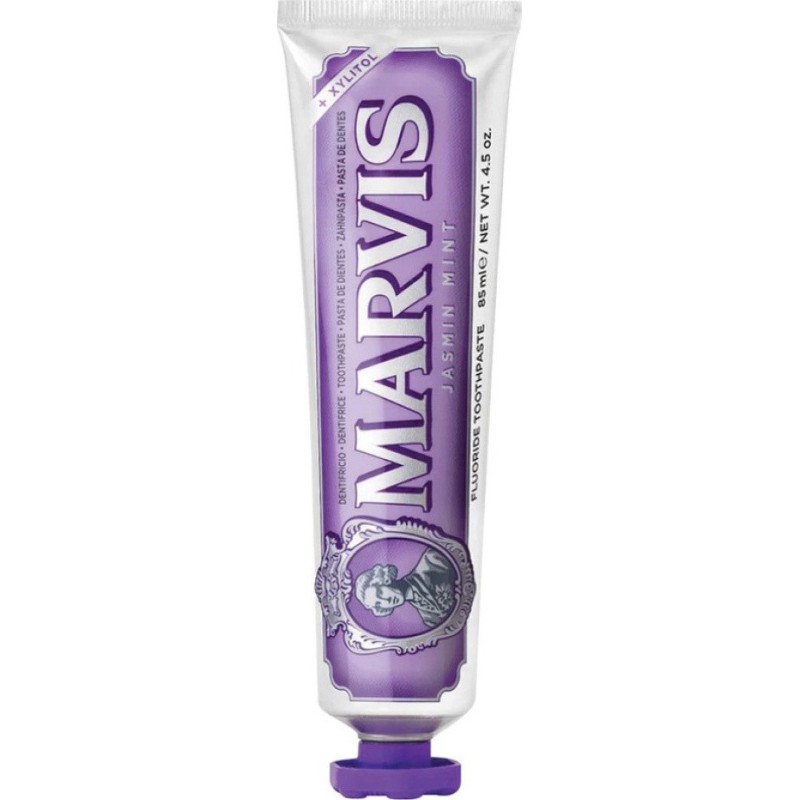 MARVIS Jasmin Mint Toothpaste Οδοντόκρεμα με Ευχάριστη Γεύση Γιασεμιού 85ml