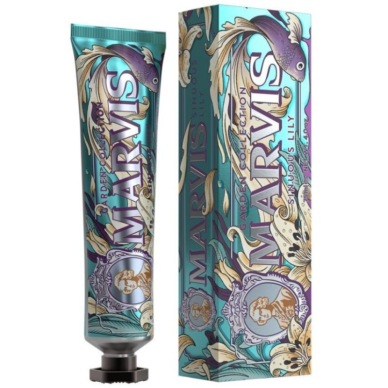 MARVIS Garden Collection Sinuous Lily Οδοντόκρεμα με Γεύση Κρίνων και Μέντας 75ml