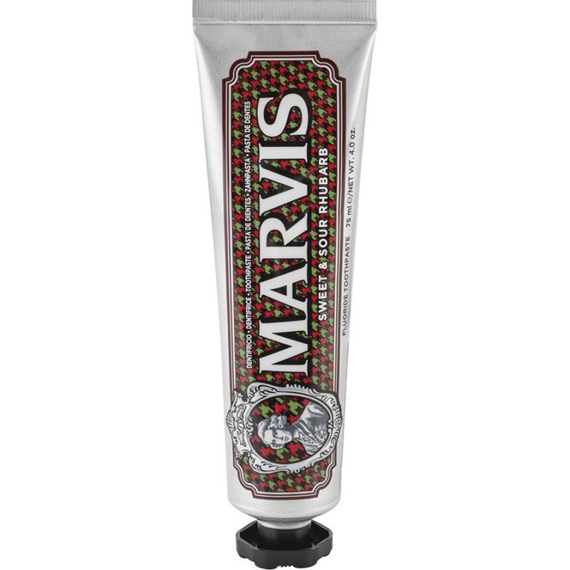 MARVIS Sweet & Sour Rhubarb Toothpaste Οδοντόκρεμα Κατά της Τερηδόνας και της Ουλίτιδας 75ml