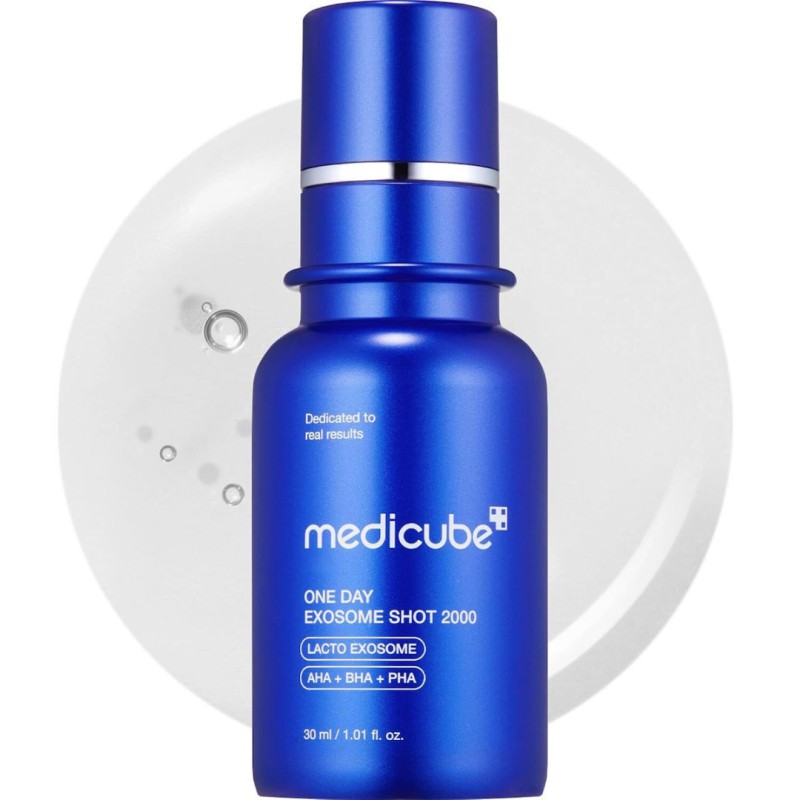 MEDICUBE One Day Exosome Shot 2000 Ορός Προσώπου με Εξωσώματα και Τεχνολογία Microneedle 30ml