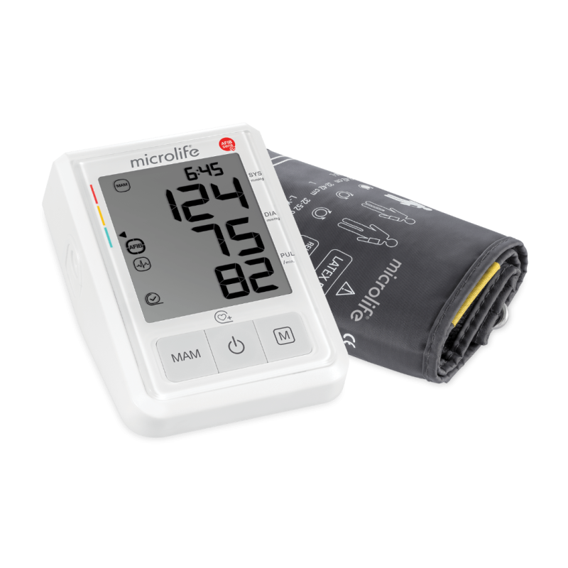 MICROLIFE BP B3 Blood Pressure Monitor Ψηφιακό Πιεσσόμετρο Μπράτσου με Τεχνολογία AFIB για Ανίχνευση Κολπικής Μαρμαρυγής 1τμχ