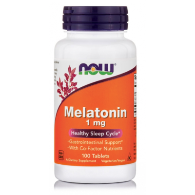 NOW FOODS Melatonin 1mg 100 Caps