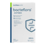 OLONEA Bacteflora Antibio Συμπλήρωμα Διατροφής με Προβιοτικά για την Προστασία του Εντερικού Μικροβιώματος Κατά τη Διάρκεια της Αντιβίωσης 10 Κάψουλες