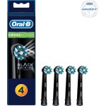 ORAL-B Pro Cross Action Black Edition Ανταλλακτικά Βουρτσάκια Μαύρο Χρώμα 4τμχ