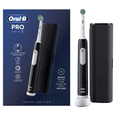 ORAL-B Pro Sereis 1 Ηλεκτρική Οδοντόβουρτσα (Χρώμα Μαύρο) & ΔΩΡΟ Θήκη Ταξιδιού ORAL-B Pro Sereis 1 Ηλεκτρική Οδοντόβουρτσα (Χρώμα Μαύρο) & ΔΩΡΟ Θήκη Ταξιδιού
