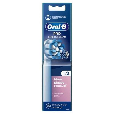 ORAL-B Pro Sensitive Clean Ανταλλακτικά Βουρτσάκια 2τμχ