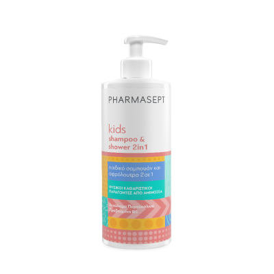 PHARMASEPT Kids Shampoo & Shower 2 in 1 Παιδικό Σαμπουάν και Αφρόλουτρο 2 σε 1 500ml