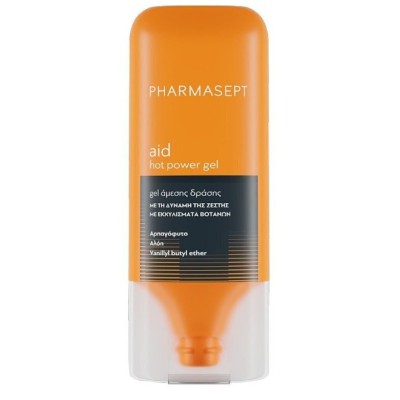 PHARMASEPT Aid Hot Power Gel Θερμαντικό Τζέλ για Μυικούς Πόνους 100ml