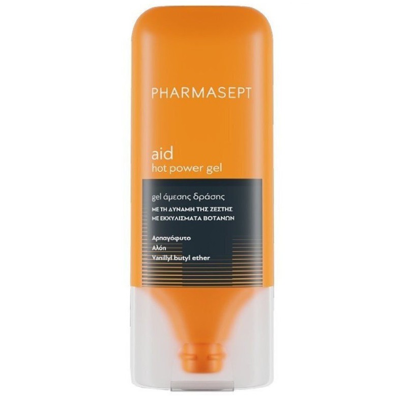 PHARMASEPT Aid Hot Power Gel Θερμαντικό Τζέλ για Μυικούς Πόνους 100ml