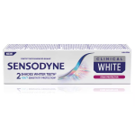 SENSODYNE Clinical White Stain Protection Οδοντόκρεμα με Τεχνολογία Λεύκανσης Ειδικά Σχεδιασμένη για Ευαίσθητα Δόντια 75ml