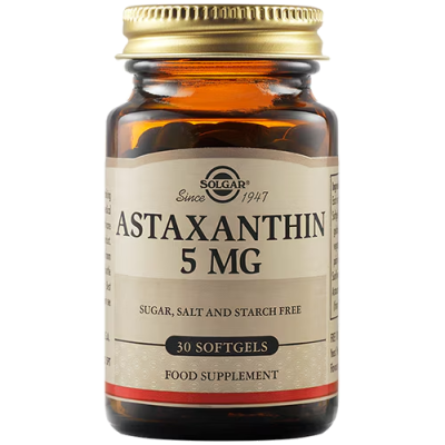 SOLGAR Astaxanthin Complex 5mg 30 Μαλακές Κάψουλες