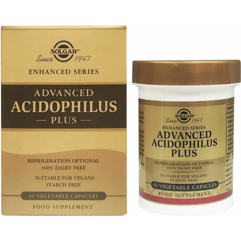 SOLGAR Advanced Acidophilus Plus 60 δισκία