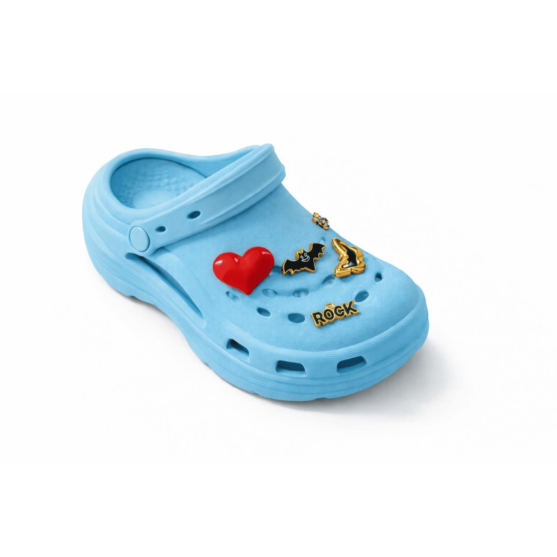 SUNSHINE Ανατομικό Πλαστικό Σαμπό Χρώμα Γαλάζιο Κωδικός 843 Νο38/39