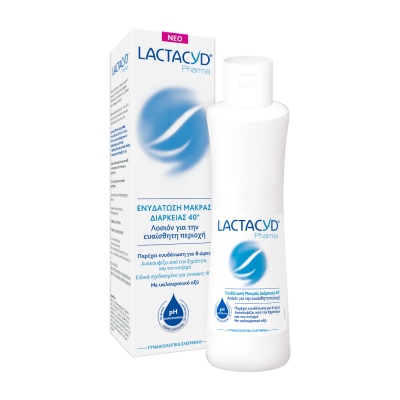 LACTACYD Pharma Long Lasting Intimate Wash Lotion Ενυδατική Λοσιόν Μακράς Διαρκείας 40+ για τηην Ευαίσθητη Περιοχή 250ml LACTACYD Pharma Long Lasting Intimate Wash Lotion Ενυδατική Λοσιόν Μακράς Διαρκείας 40+ για τηην Ευαίσθητη Περιοχή 250ml