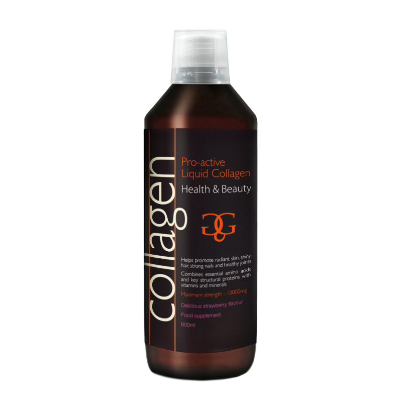 COLLAGEN Pro-active Πόσιμο Κολλαγόνο με Γεύση Φράουλα 600ml