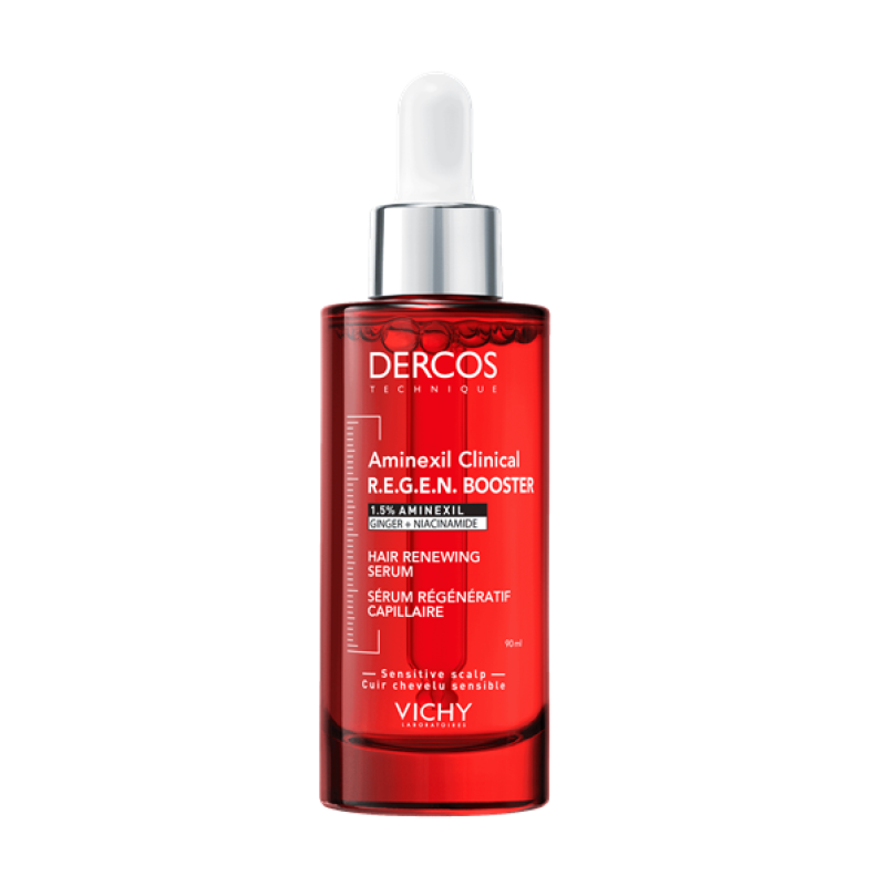 VICHY Dercos Aminexil Clinical R.E.G.E.N. Booster Ορός Αναπλήρωσης Μαλλιών 90ml