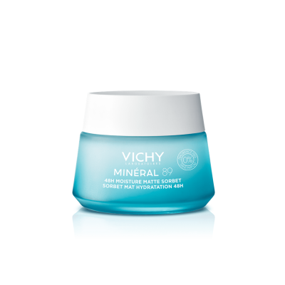 VICHY Mineral 89 Sorbet Mat Hydration 48ωρη Ενυδατικό Τζέλ Προσώπου για Μάτ Αποτέλεσμα Χωρίς Άρωμα 50ml VICHY Mineral 89 Sorbet Mat Hydration 48ωρη Ενυδατικό Τζέλ Προσώπου για Μάτ Αποτέλεσμα Χωρίς Άρωμα 50ml