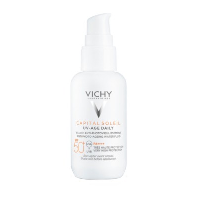 VICHY Capital Soleil UV-Age Daily Αντηλιακή Κρέμα Προσώπου Λεπτόρευστης Υφής Κατά της Φωτογήρανσης SPF50+ 40ml