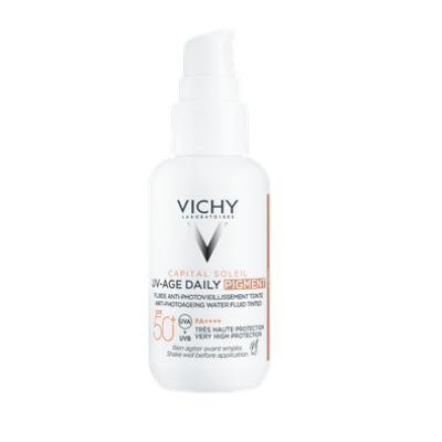VICHY Capital Soleil UV-Age Daily Tinted Αντηλιακή Κρέμα Προσώπου Λεπτόρευστης Υφής Κατά της Φωτογήρανσης με Χρώμα SPF50+ 40ml