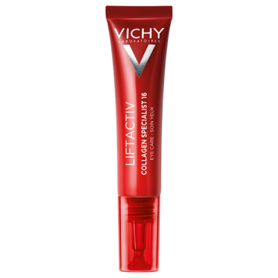 VICHY Liftactiv Collagen Specialist 16 Eyes Cream Αντιγηραντική Κρέμα Ματιών 15ml