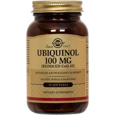SOLGAR Ubiquinol 100mg 50 δισκία SOLGAR Ubiquinol 100mg 50 δισκία