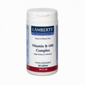 LAMBERTS Vitamin B-100 Complex Βιταμίνη Β 60 δισκία