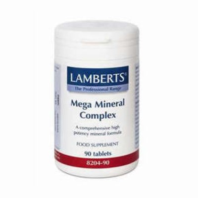 LAMBERTS Mega Mineral Complex Μέταλλα 90 δισκία LAMBERTS Mega Mineral Complex Μέταλλα 90 δισκία
