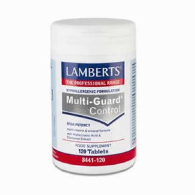 LAMBERTS Multi Guard Control Πολυβιταμίνες 120 δισκία LAMBERTS Multi Guard Control Πολυβιταμίνες 120 δισκία