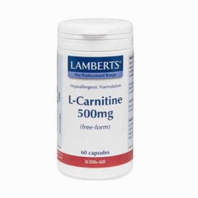 LAMBERTS L-Carnitine Καρνιτίνη 500 mg 60 δισκία LAMBERTS L-Carnitine Καρνιτίνη 500 mg 60 δισκία