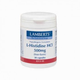 LAMBERTS L-Histidine HCI Ιστιδίνη 500 mg 30 δισκία