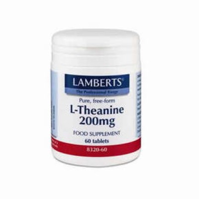 LAMBERTS L-Theanine Θειανίνη 200mg 60 δισκία LAMBERTS L-Theanine Θειανίνη 200mg 60 δισκία
