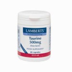 LAMBERTS Taurine Ταυρίνη 500 mg 60 δισκία