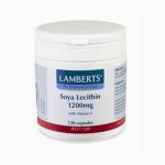 LAMBERTS Soya Lecithin 1200mg Σόγια Λεκιθίνη 120 δισκία