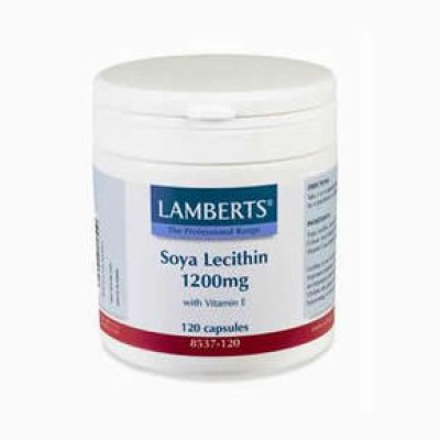 LAMBERTS Soya Lecithin 1200mg Σόγια Λεκιθίνη 120 δισκία LAMBERTS Soya Lecithin 1200mg Σόγια Λεκιθίνη 120 δισκία