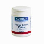 LAMBERTS Siberian Ginseng 1500 mg 60 δισκία