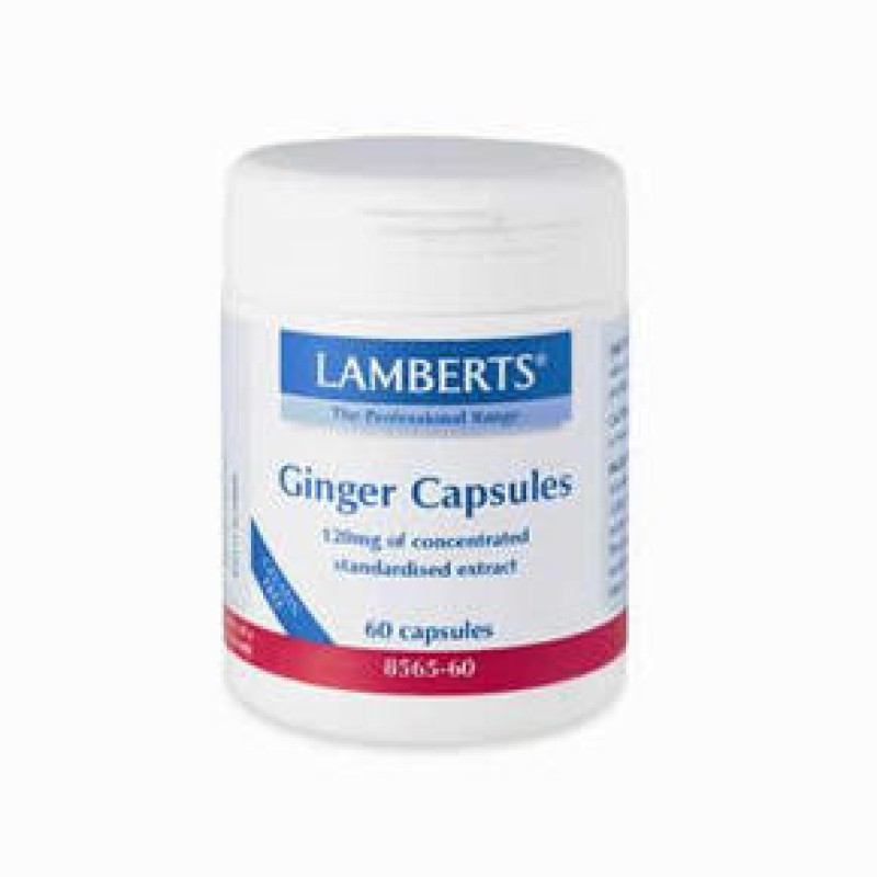 LAMBERTS Ginger 120mg 60 δισκία