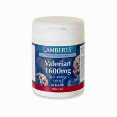 LAMBERTS Valerian Βαλεριάνα 1600mg 60 δισκία LAMBERTS Valerian Βαλεριάνα 1600mg 60 δισκία