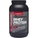 LAMBERTS Performance Whey Protein Strawberry Πρωτεΐνη με Γεύση Φράουλα σε Σκόνη 1000gr