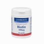 LAMBERTS Βiotin Βιοτίνη 500 mcg 90 δισκία