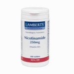 LAMBERTS Nicotinamide 250mg Βιταμίνη B3 100 δισκία