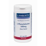 LAMBERTS L-Phenylalanine Φαινυλαλανίνη 500mg 60 δισκία