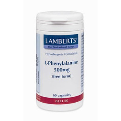 LAMBERTS L-Phenylalanine Φαινυλαλανίνη 500mg 60 δισκία LAMBERTS L-Phenylalanine Φαινυλαλανίνη 500mg 60 δισκία