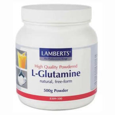 LAMBERTS L-Glutamine Γλουταμίνη σκόνη 500gr LAMBERTS L-Glutamine Γλουταμίνη σκόνη 500gr